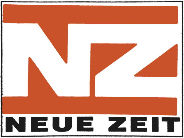 NZ Neue Zeit, historisches Logo