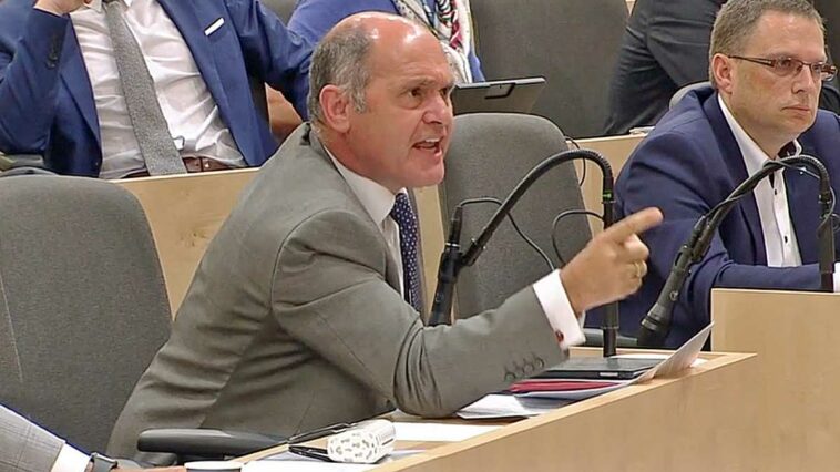 Nationalratspräsident Sobotka Amtsmissbrauch Skandale ÖVP Bild: ORF/Screenshot