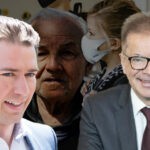 Corona wütet unkontrolliert in Österreich. Die Bundesregierung kümmert sich derweil lieber um einen altes Feindbild der ÖVP: Die Hacklerregelung Montage/Foto: BKA