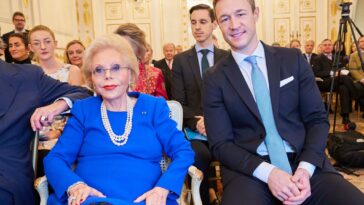 Heidi Horten und Gernot Blümel