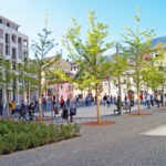 Spittal an der Drau: Der neue Rathausplatz belebt die Innenstadt. Foto: eggspress