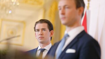 Sebastian Kurz und Gernot Blümel