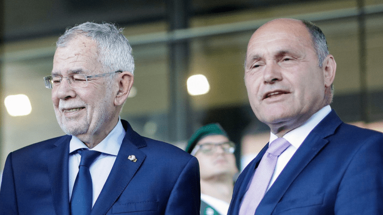 Wolfgang Sobotka und Alexander van der Bellen. Sobotka ist Nationalratspräsident und Gegenstand von Ermittlungen wegen Anstiftung zum Amtsmissbrauch. Foto: BKA/Andy Wenzel