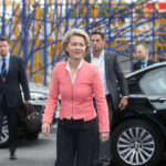 EU-Kommissionspräsidentin Ursula Von der Leyen flog von Wien nach Bratislava
