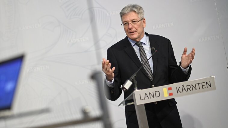 Kärntens Landeshauptmann Peter Kaiser fordert einen Cyber-Notruf für Österreich