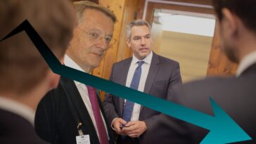 Kanzler-Rede-Karl-Nehammer in Wels