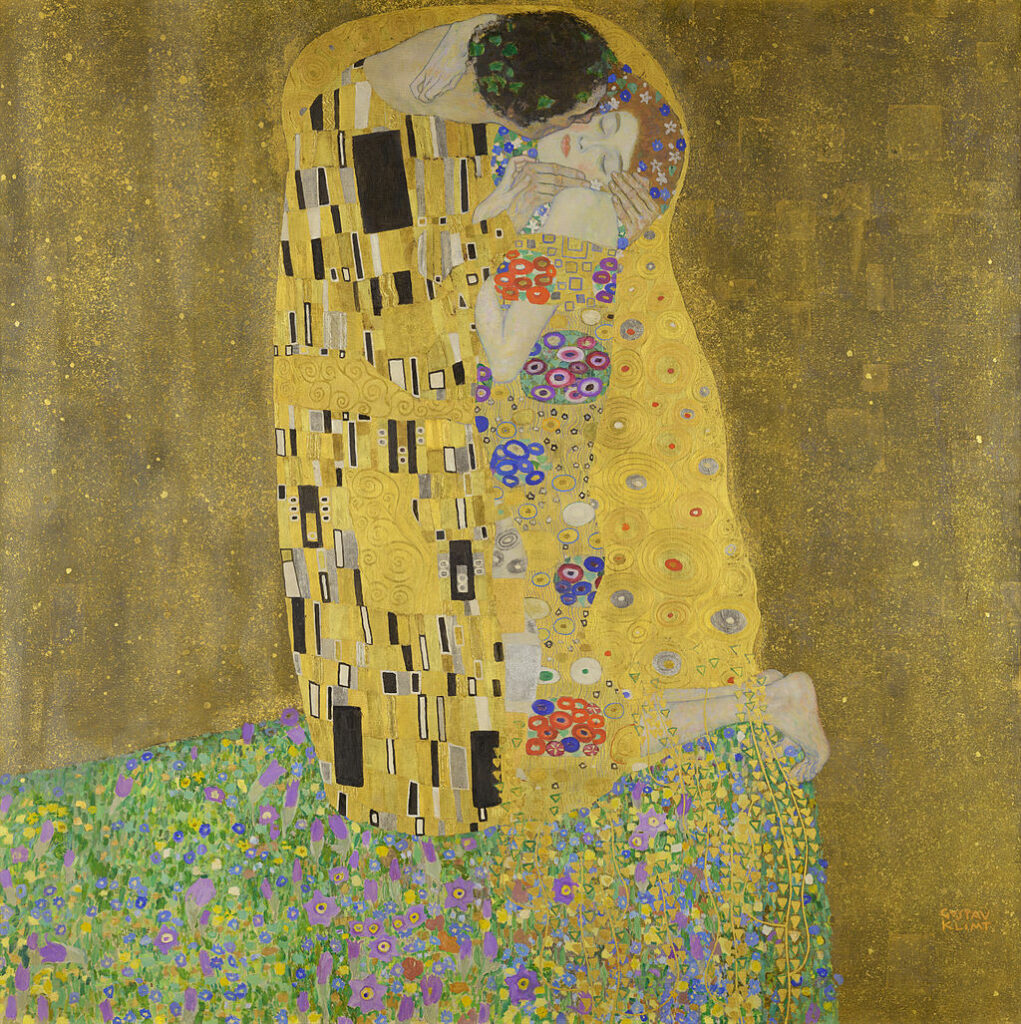 "Der Kuss" von Gustav Klimt: Das Belvedere verkauft digitale Kopien des berühmten Gemäldes als "NFT"-Kunst.