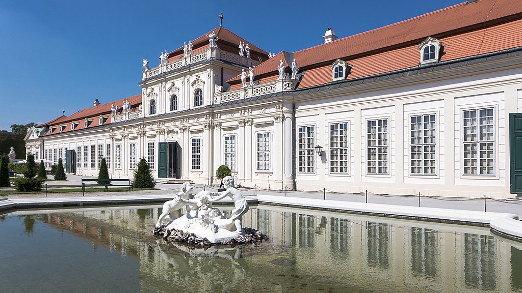 Das Schloss Belvedere in Wien beherbert die gleichnamige Galerie - und verkauft jetzt auch NFT-Kunst.