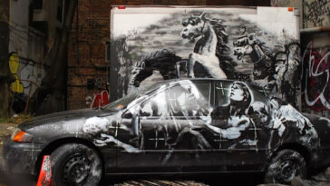 "Collateral Murder" - von Bansky (artists for Assange)