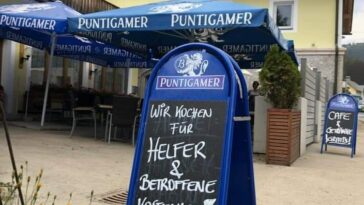 Kärnten Aufräumarbeiten