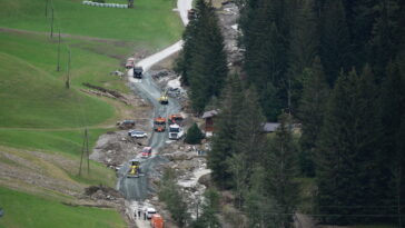 Kärnten Unwetter Aufräumarbeiten