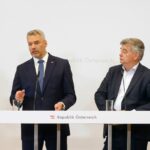 Türkis-Grün hat den Brief der 15 EU-Staaten für einen Gaspreisdeckel nicht unterzeichnet. Im Bild: Leonore Gewessler, Karl Nehammer, Werner Kogler, Markus Brunner