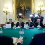 ÖVP Grüne Regierung 2022 Inserate Ministerrat mit Werner Kogler und Karl Nehammer