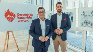 Lindner Gesundheitsversorgung am Bild Michael Lindner mit Florian Doppler