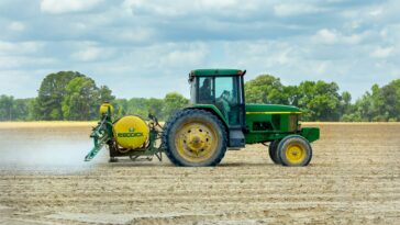Photo by Mark Stebnicki: https://www.pexels.com/photo/green-and-yellow-tractor-on-dirt-2889440/