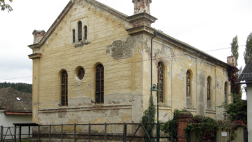 Synagoge in Kobersdorf vor der Renovierung Novemberpogrome Burgenland
