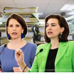 Karoline Edtstadler und Alma Zadic präsentieren das Informationsfreiheitsgesetz - Gemeinden unter 5.000 Einwohner sind vom neuen "Transparenz-Gesetz" der Regierung aber ausgenommen.