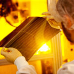 So sieht die Sci-fi Photovoltaik-Folie der Zukunft aus.