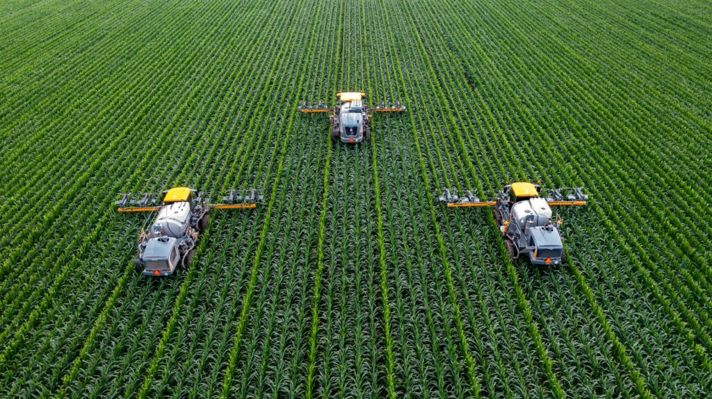 Traktoren Feld Pestizide Bauern 