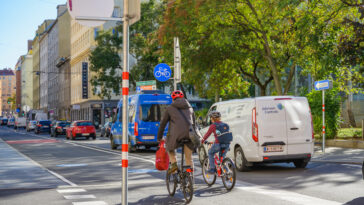 Radweg Favoriten Herndlgasse