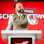 Max Lercher beim Politischen Aschermittwoch 2025