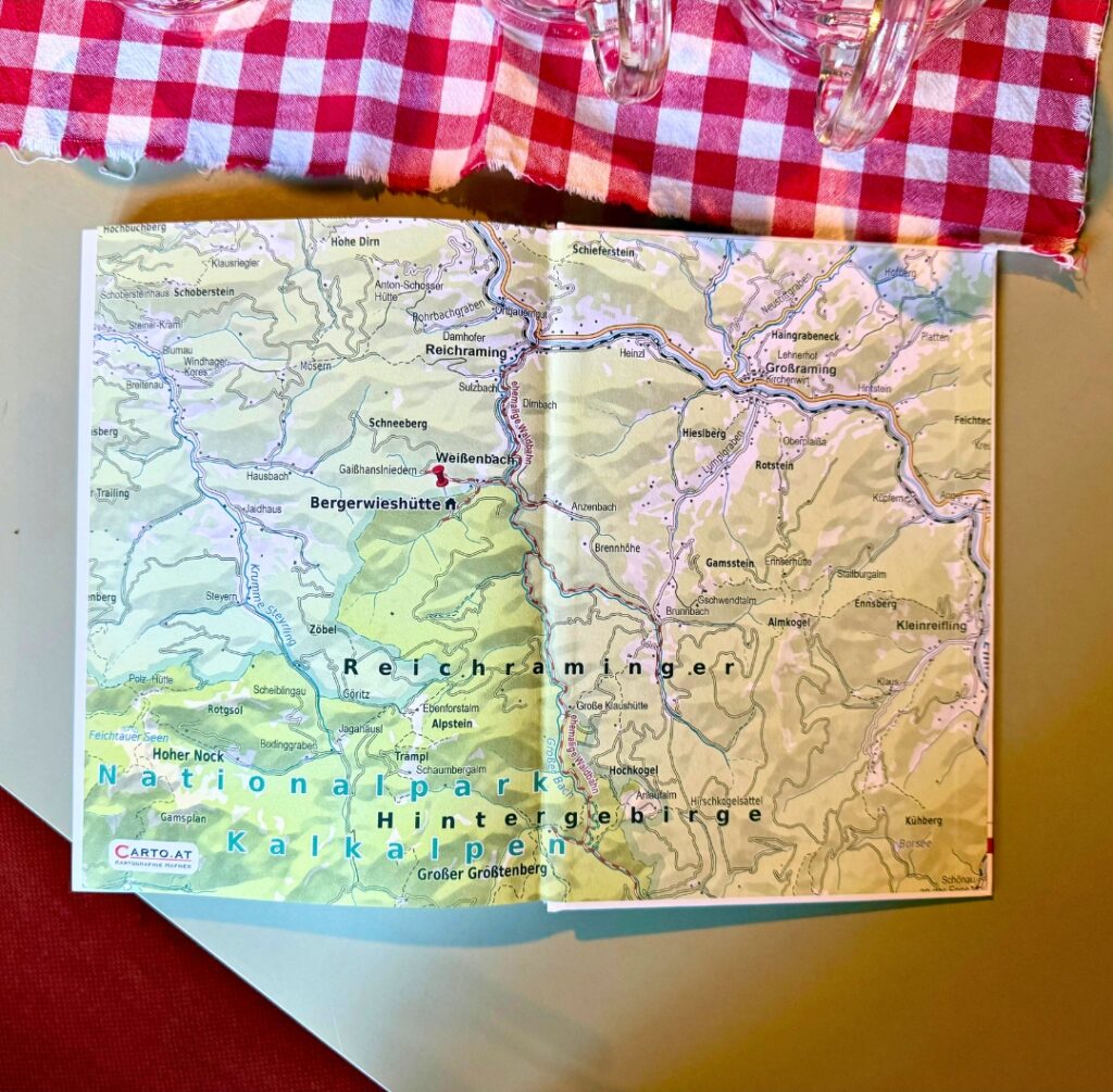 Reichraminger Kalkalpen Karte